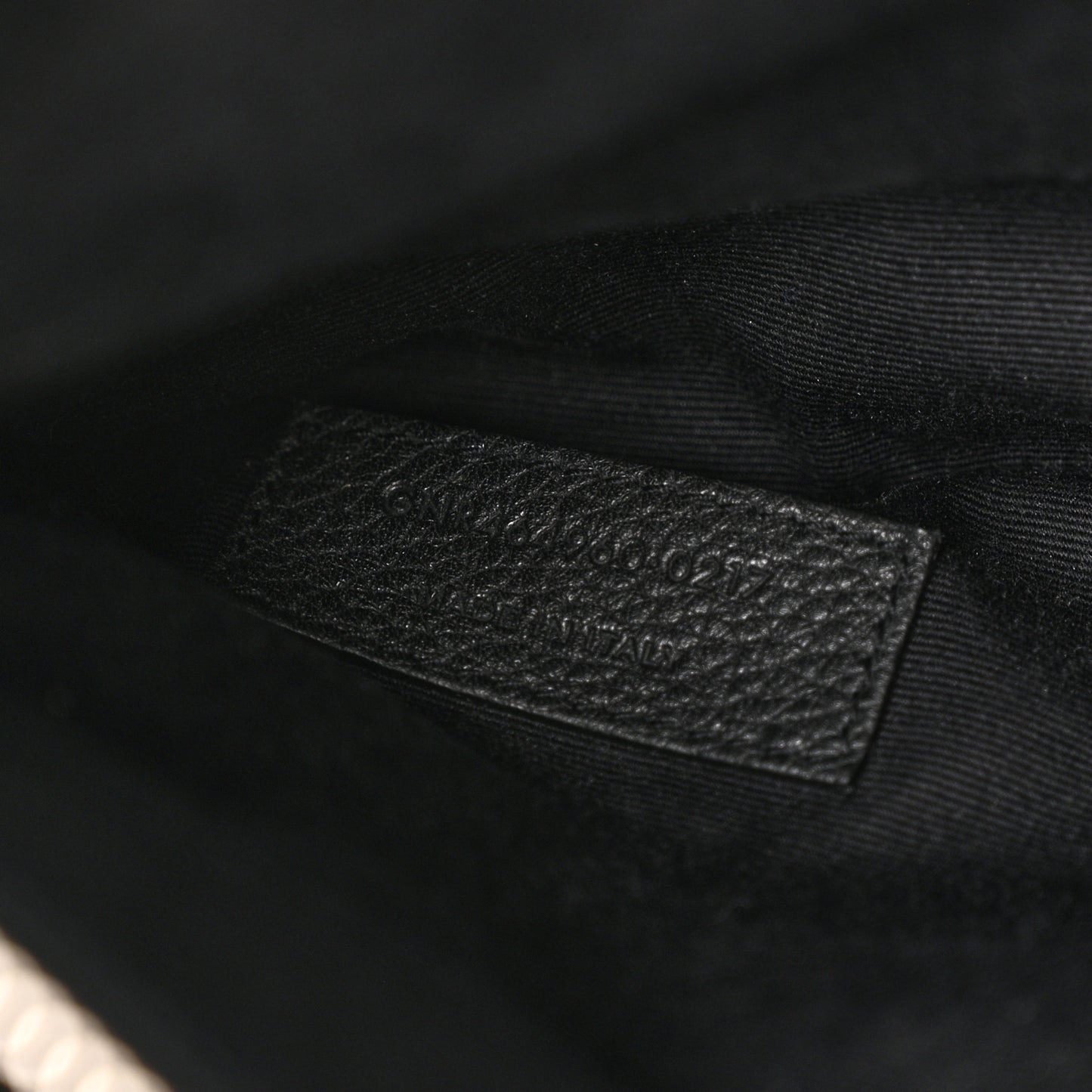 Grained Calfskin Small Supple Sac De Jour Black