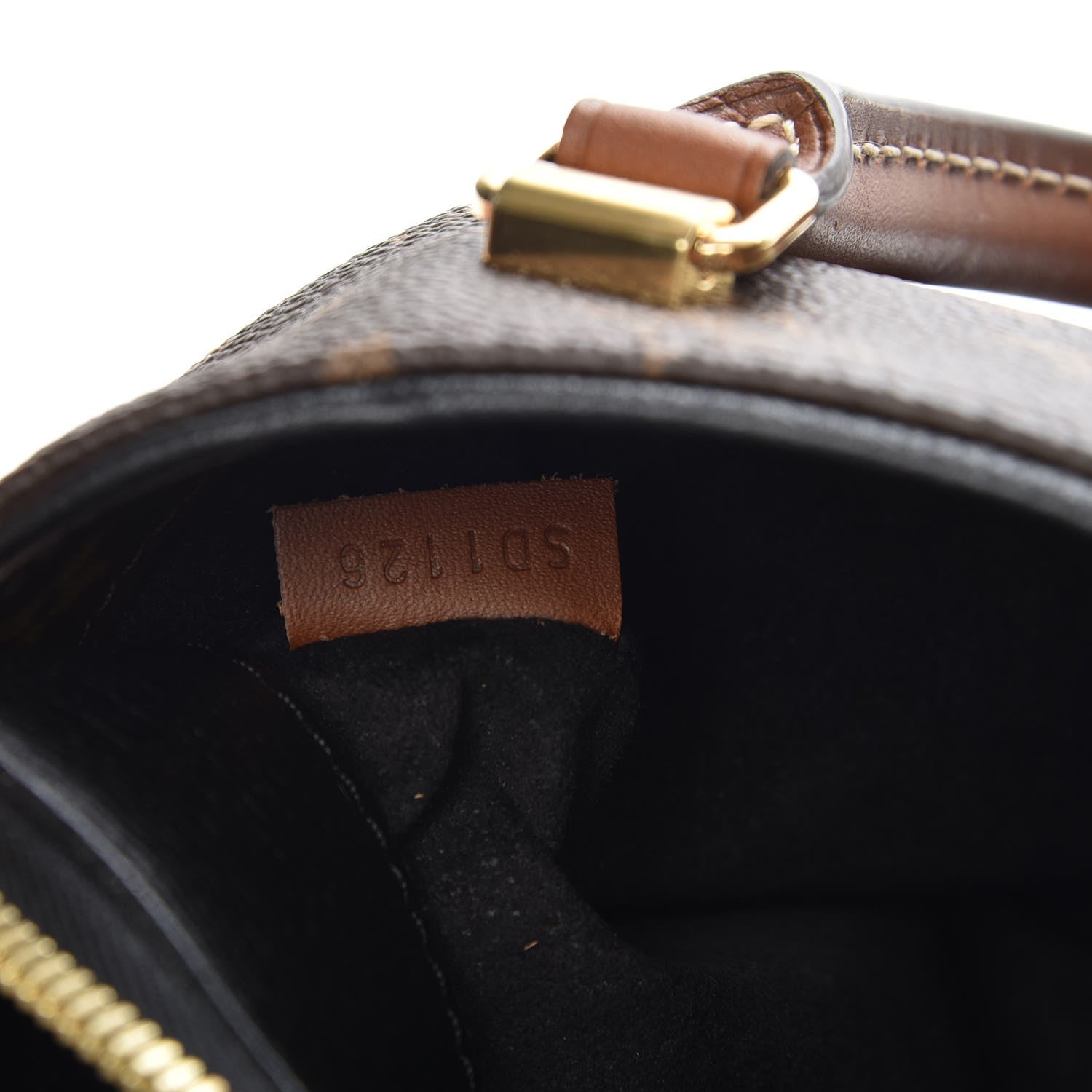 Louis Vuitton Monogram Pallas BB Black 9 of 9