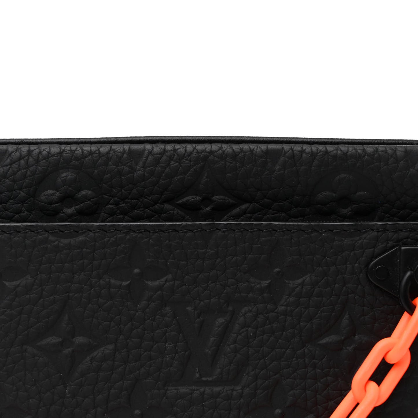 Taurillon Monogram Uniformes Solar Ray Soft Pochette Volga Belt Bag Black