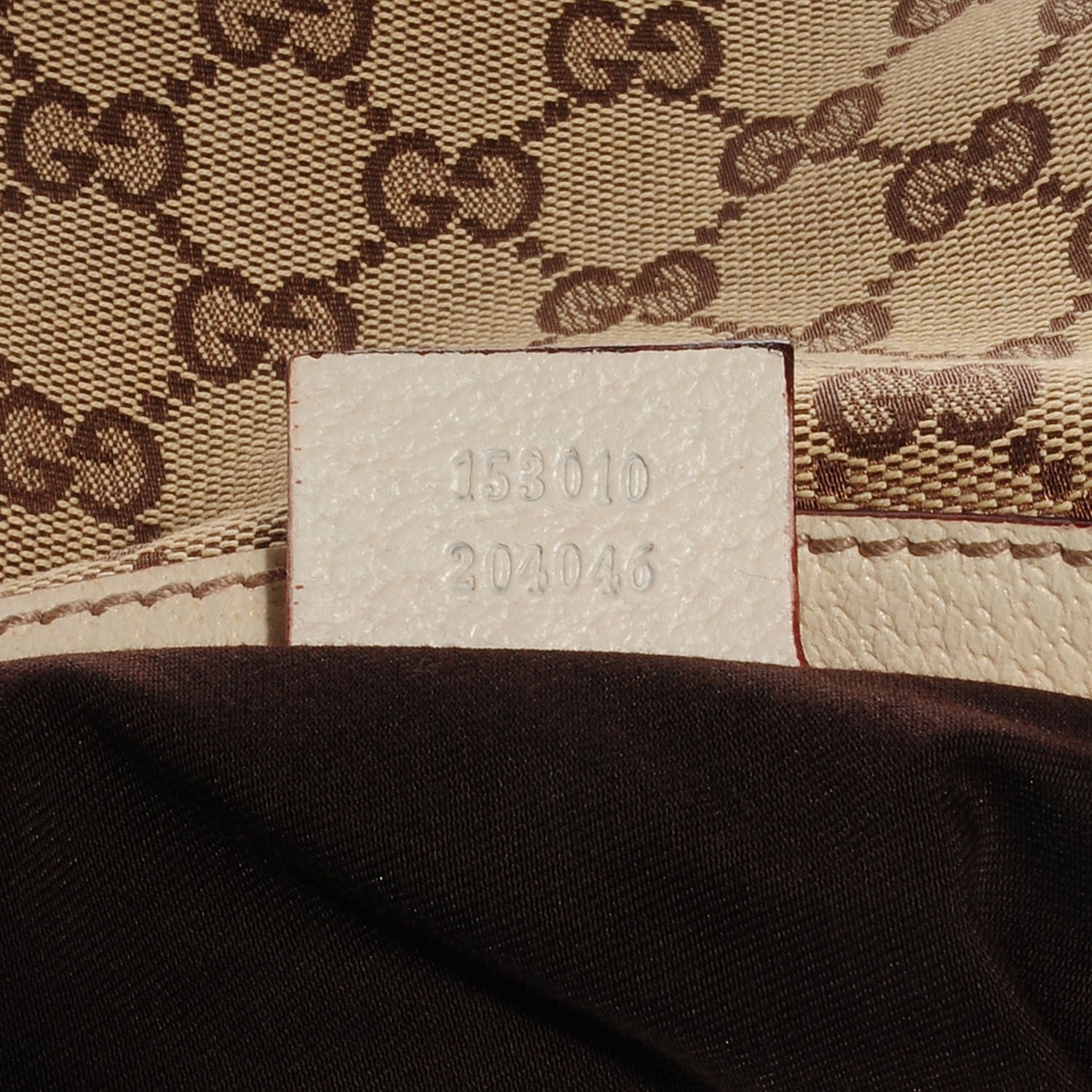 Gucci Monogram Medium Charmy Hobo Off White 6 of 7