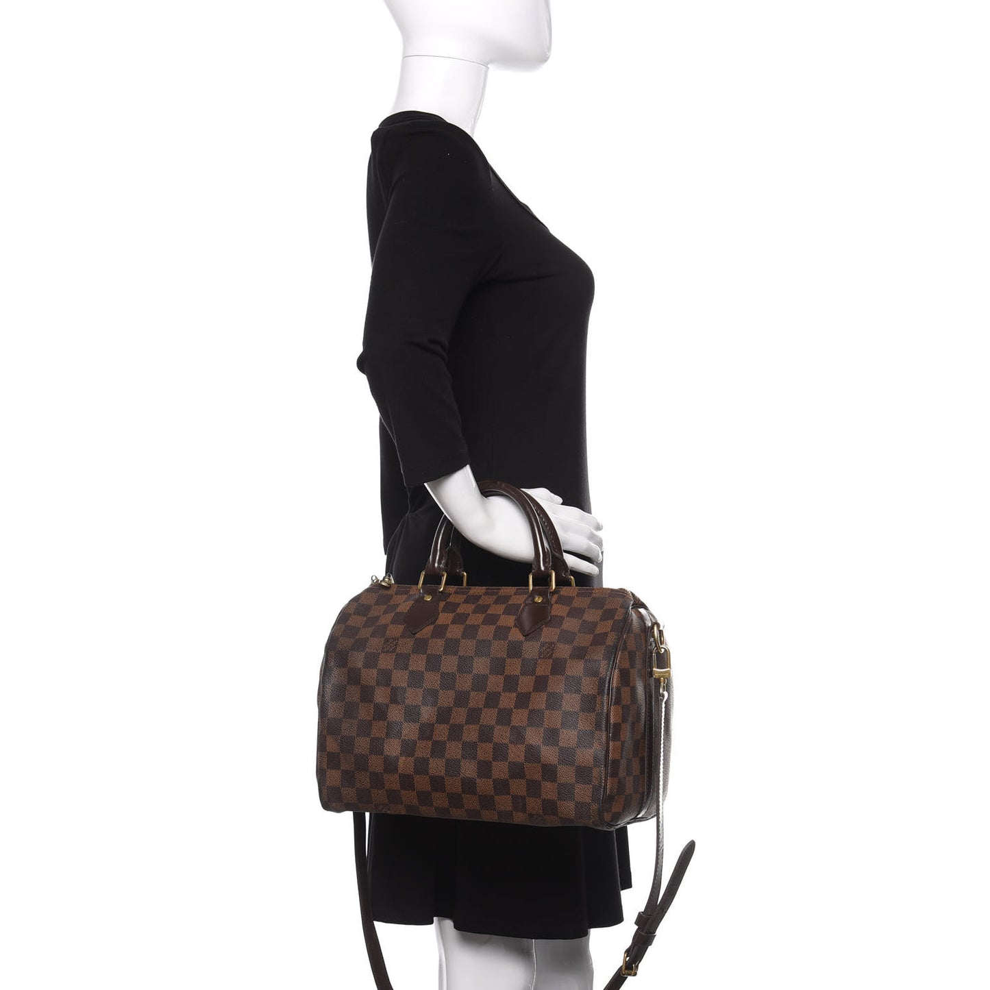 Damier Ebene Speedy Bandouliere 30