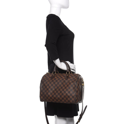 Louis Vuitton Damier Ebene Speedy Bandouliere 30 2 of 18