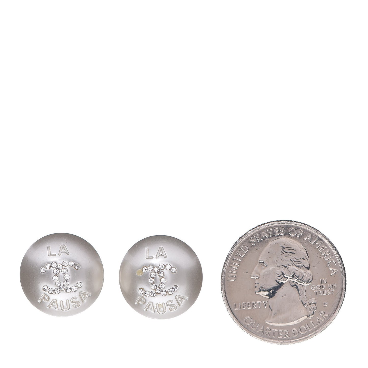 Pearl Crystal CC La Pausa Earrings