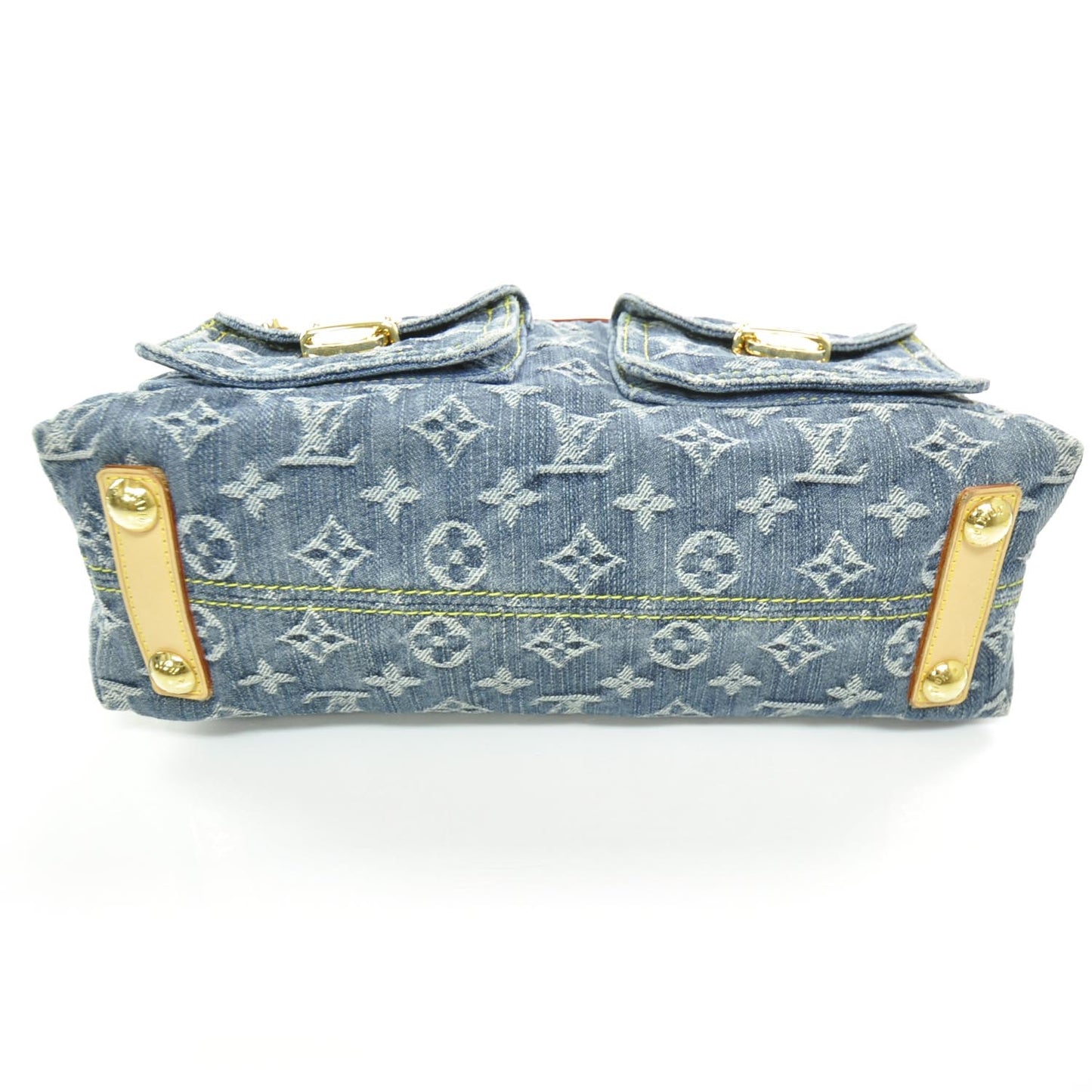 Monogram Denim Baggy PM Blue