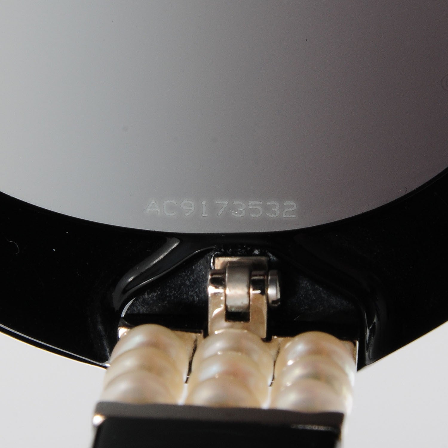Chanel Perle Pearl Sunglasses 5159-H Black 6 of 9