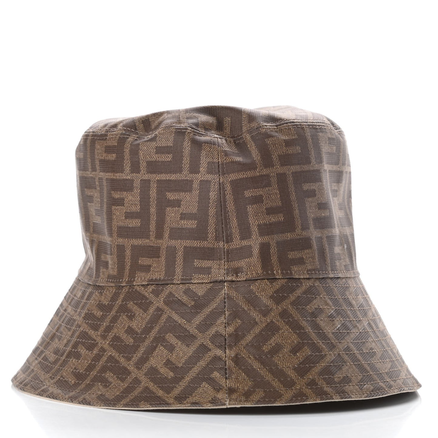 Technical Fabric FF Reversible Bucket Hat M Tobacco Beige