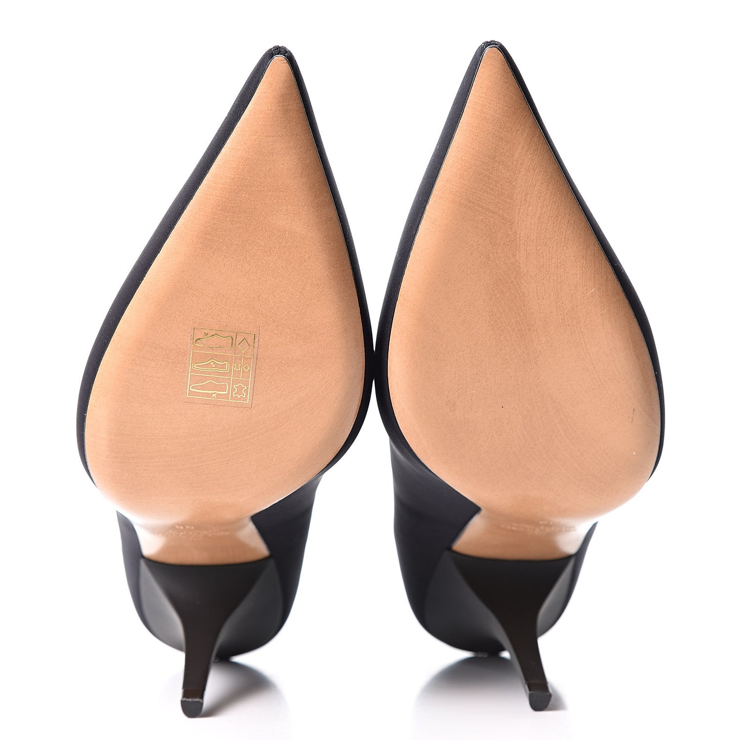 Eco Leather VLTN 100mm Sock Booties 38 Black White
