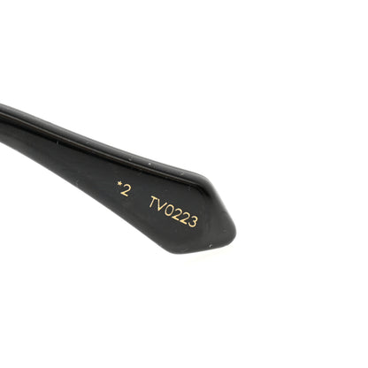 Louis Vuitton Acetate Swarovski Crystal Cyclone Sunglasses Z1578E Black 7 of 9