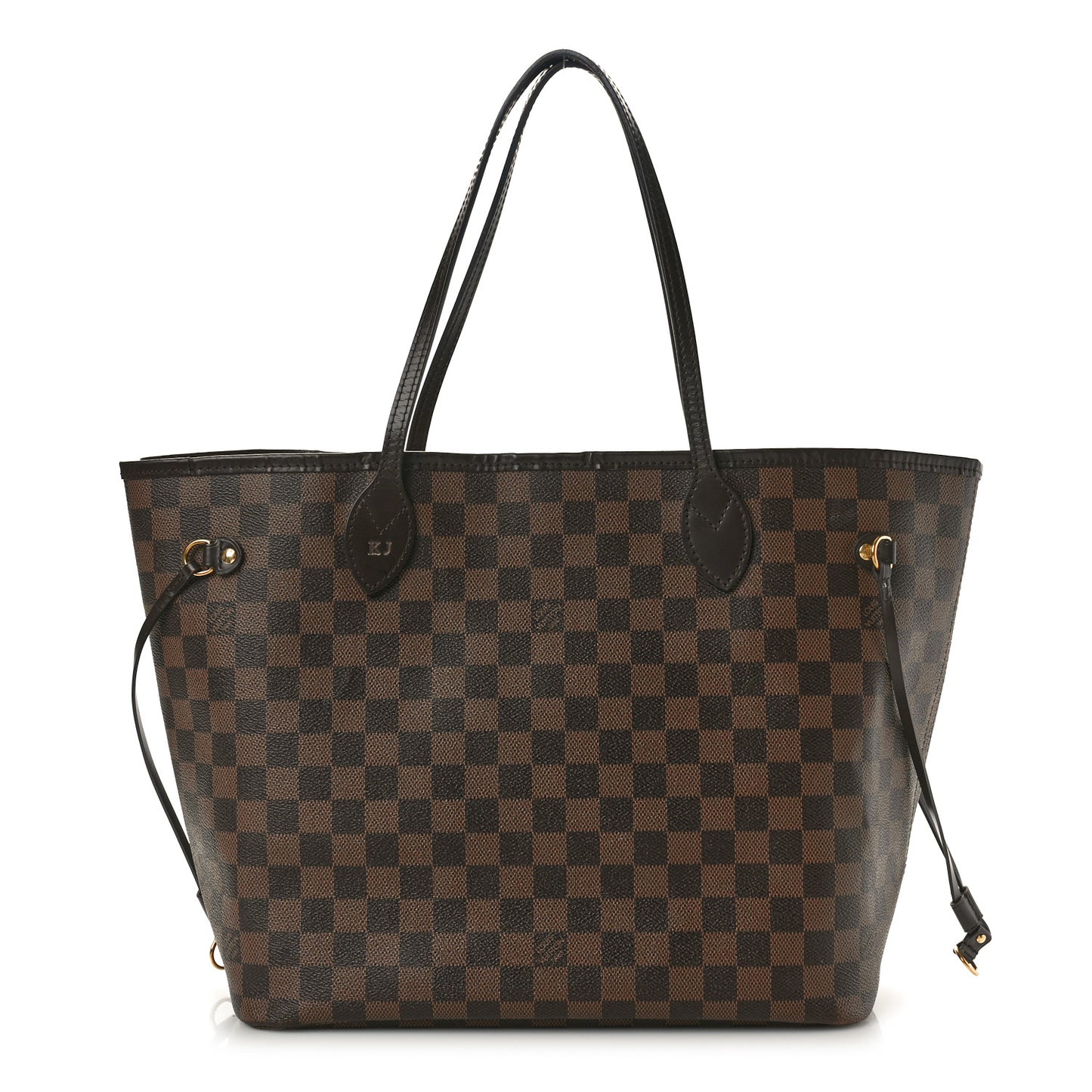 Damier Ebene Neo Neverfull MM Rose Ballerine
