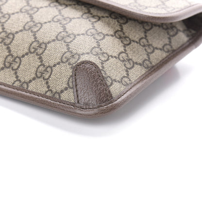 Gucci GG Supreme Monogram Neo Vintage Web Belt Bag Brown 9 of 10