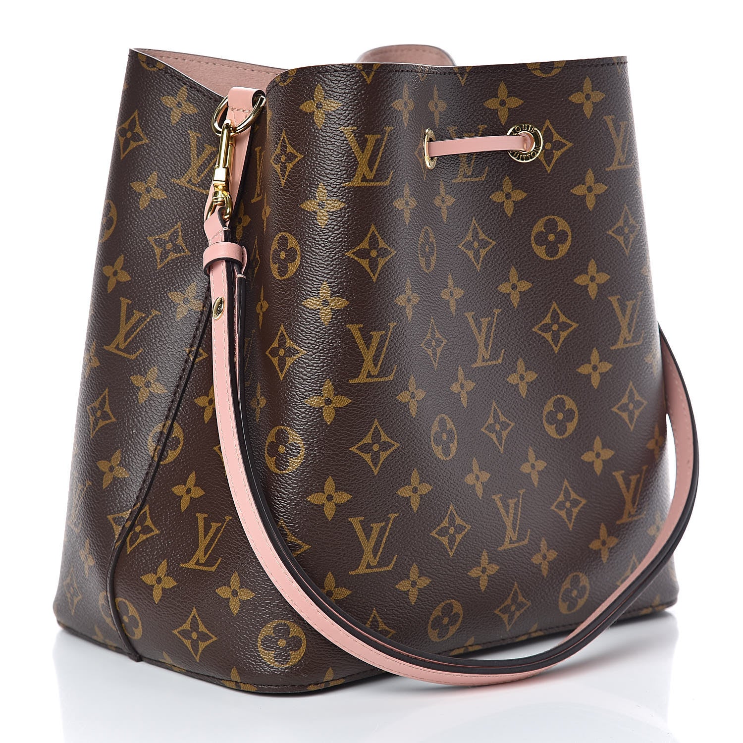 Louis Vuitton Monogram Neonoe MM Rose Poudre 3 of 9