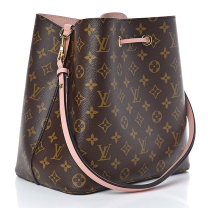 Louis Vuitton Monogram Neonoe MM Rose Poudre 3 of 9