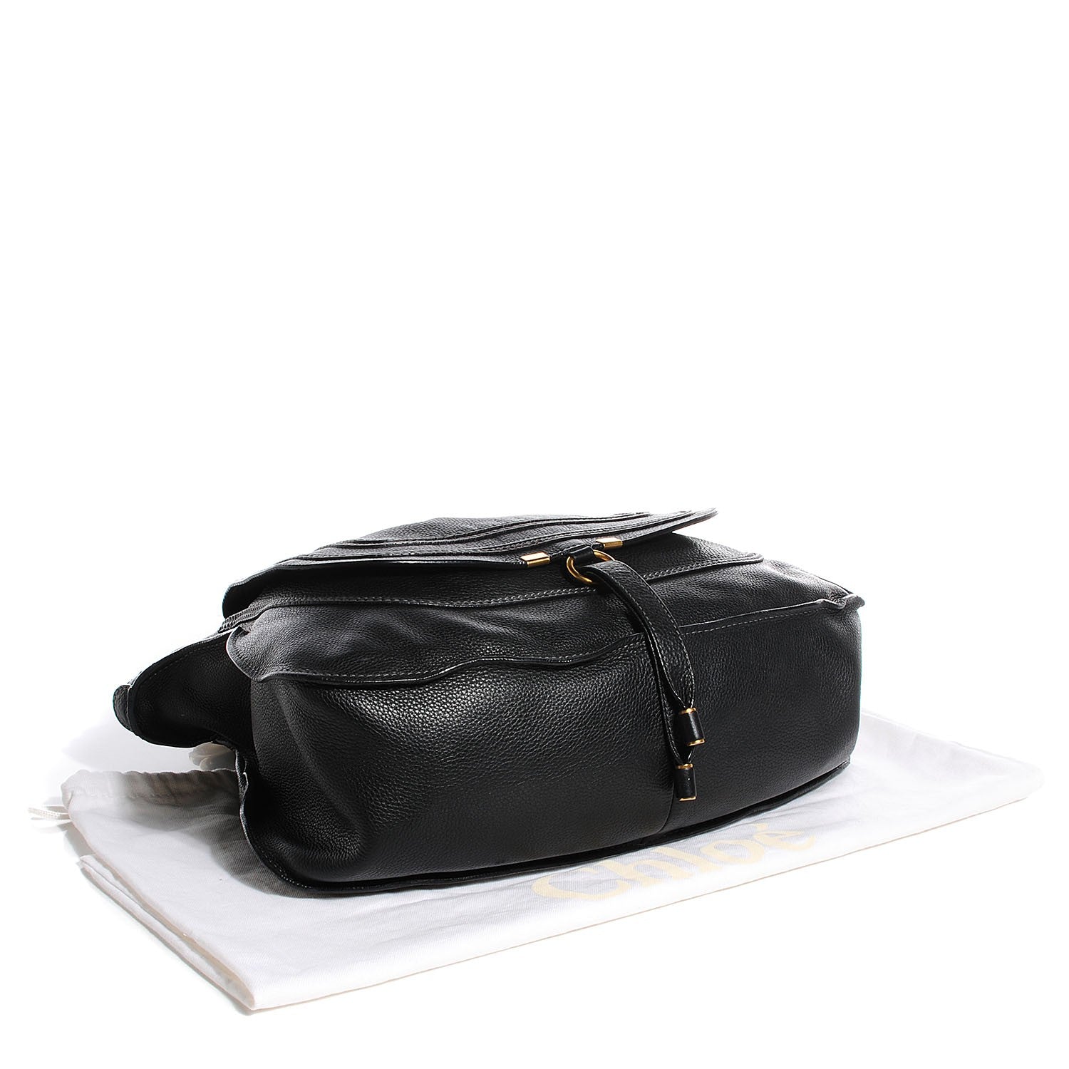 Chloe Calfskin Large Marcie Satchel Black 6 of 11