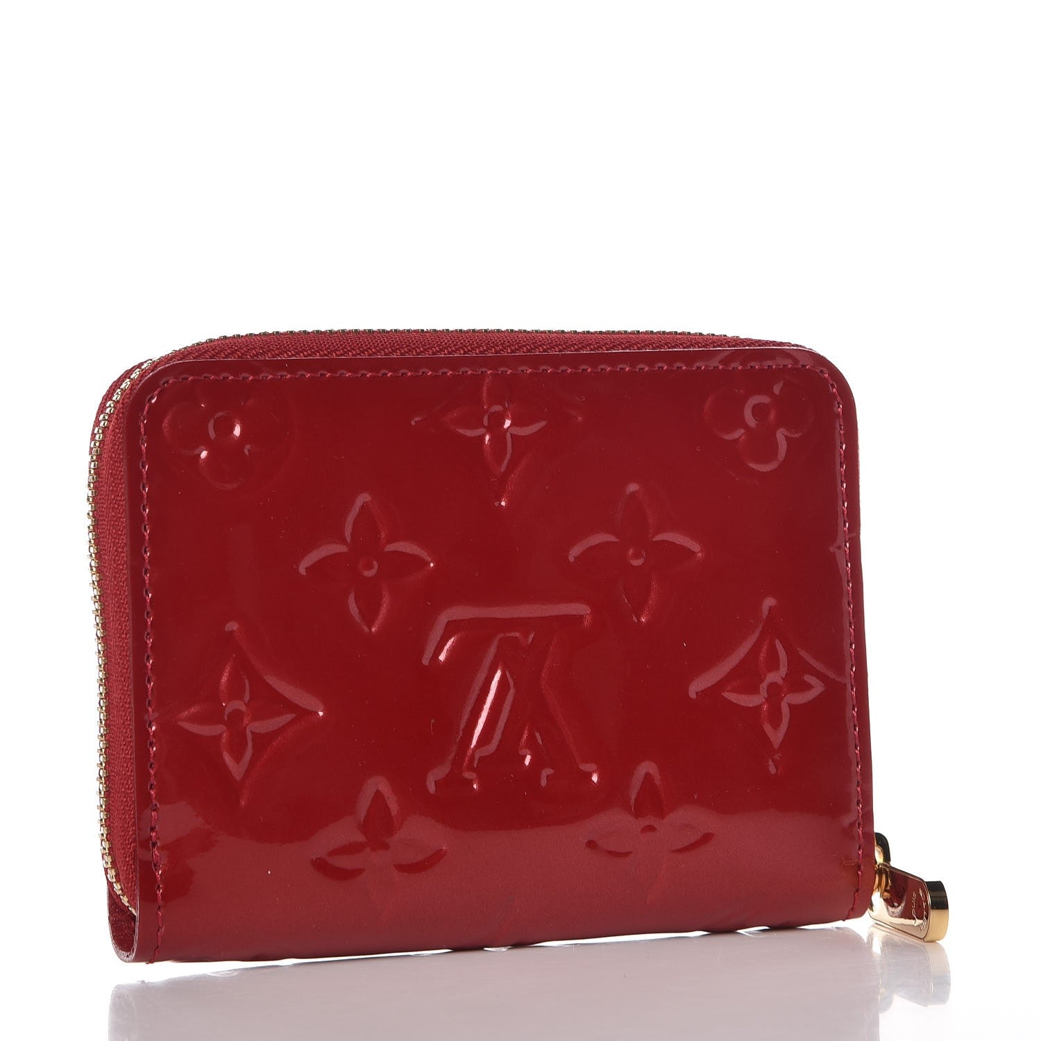 Louis Vuitton Vernis Zippy Coin Purse Pomme D'Amour 3 of 8