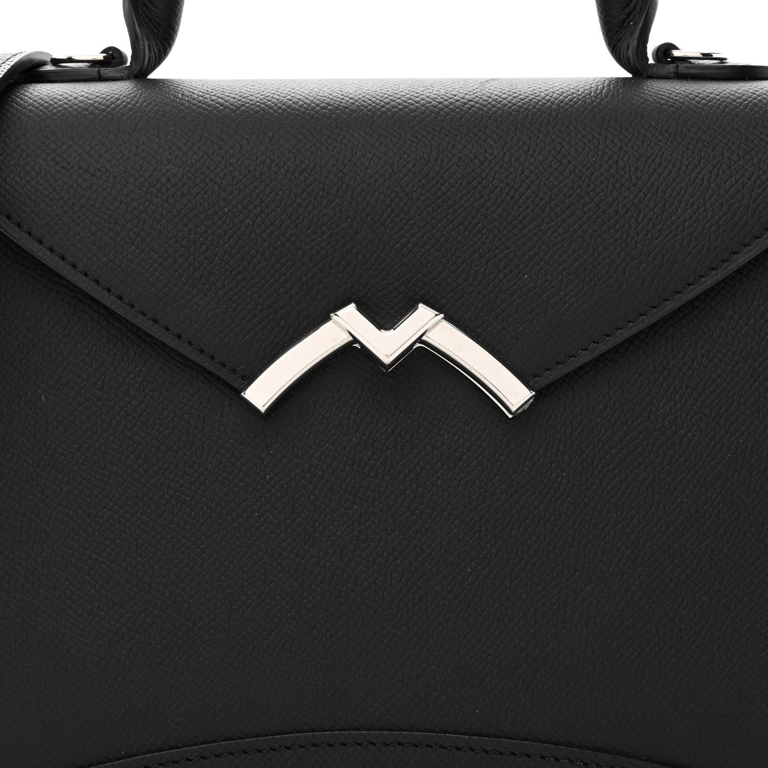 Moynat Carat Calfskin Gabrielle PM Black 7 of 9