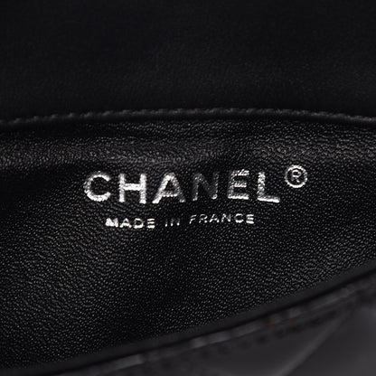 Chanel Patent Calfskin Quilted Daily Zip Crossbody Bag Black 9 of 10