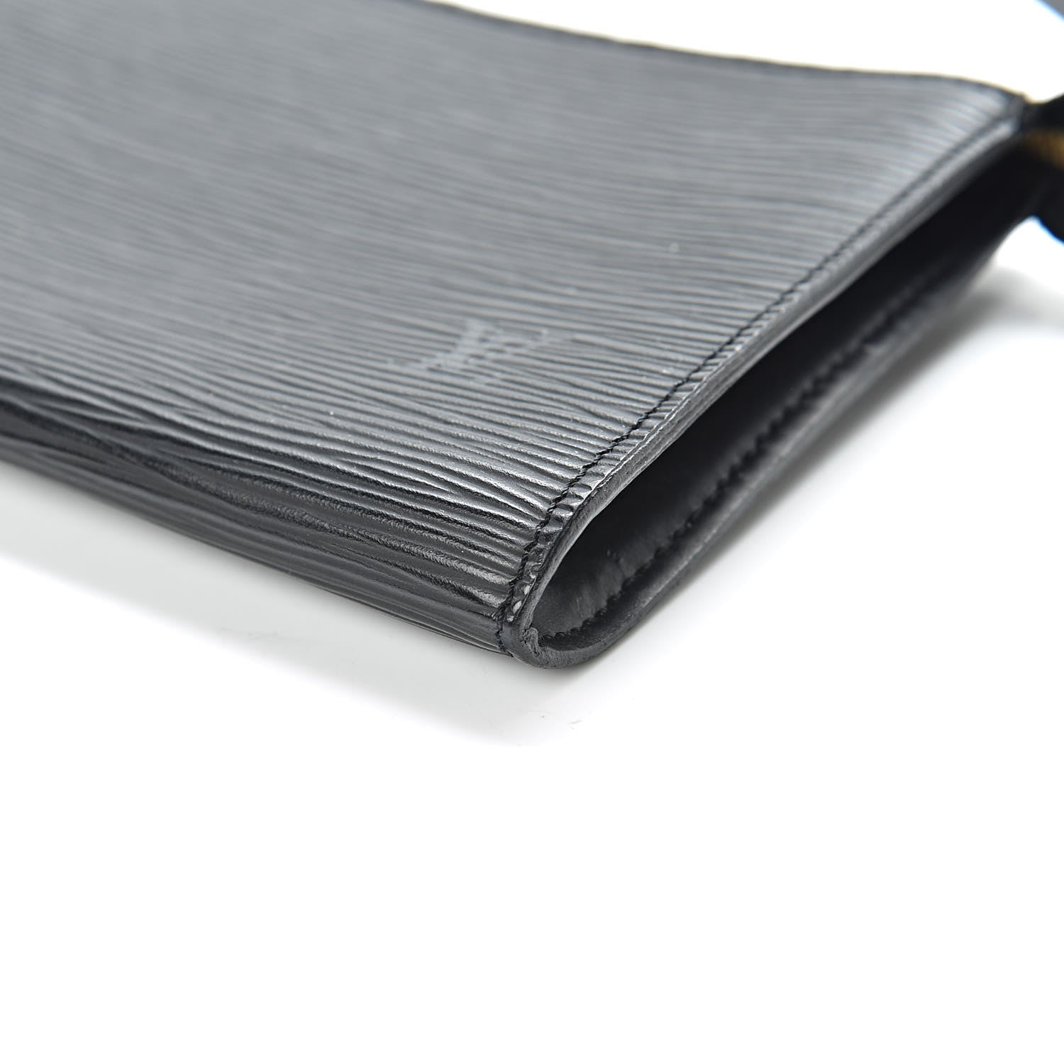Louis Vuitton Epi Pochette Accessories 21 Black 9 of 9