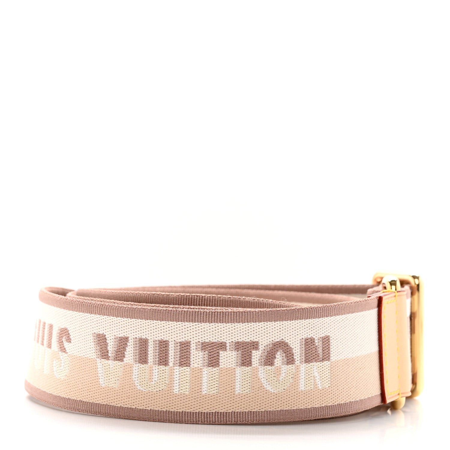 Louis Vuitton Jacquard Speedy Bandouliere 20 Shoulder Strap Beige 2 of 3