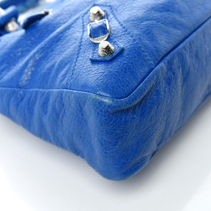 Balenciaga Agneau Giant 12 Silver Hardware Town Bleu Lazuli 12 of 14