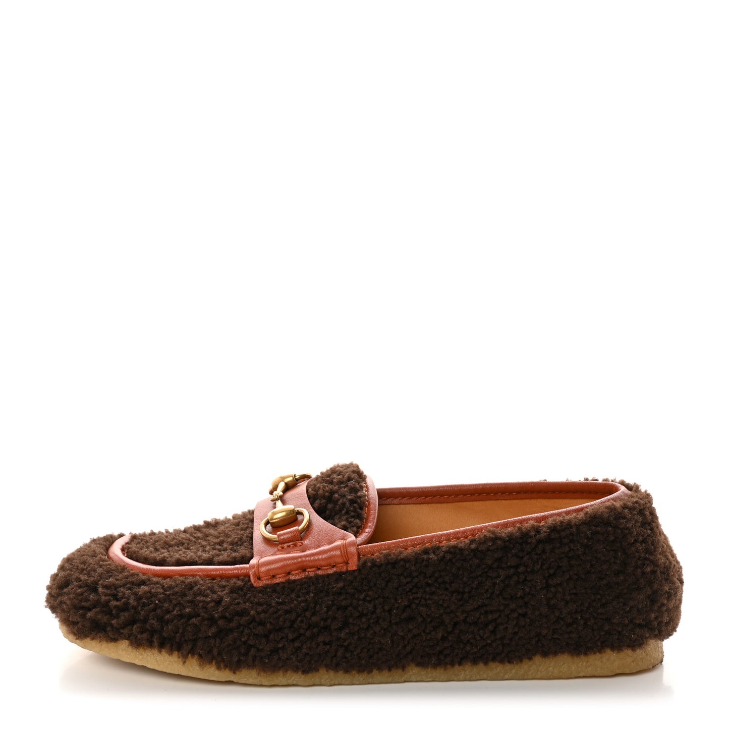 Merino Wool Mandala Goatskin Mens Horsebit Moccasin Loafers 8 Cocoa Amber Honey