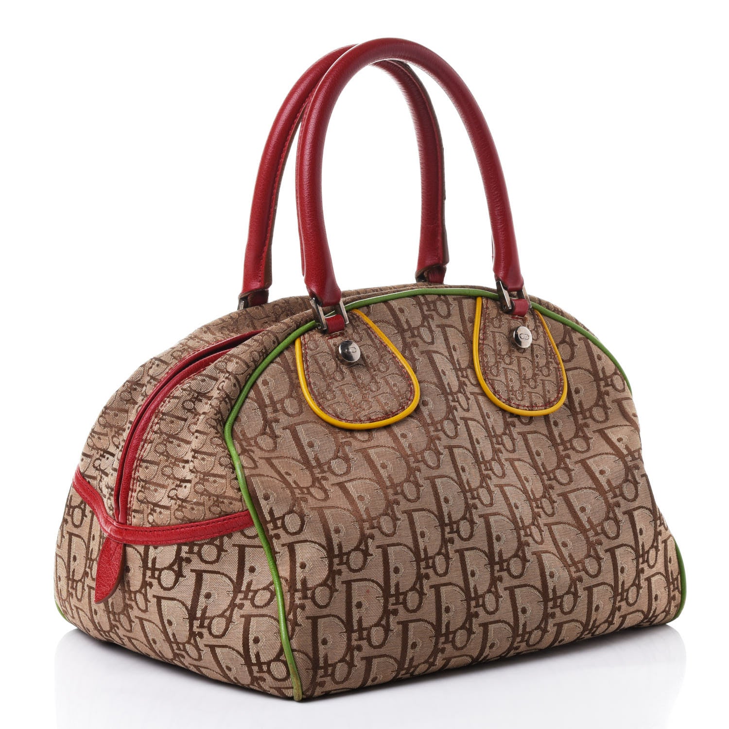 Christian Dior Monogram Rasta Bowler Beige 2 of 4