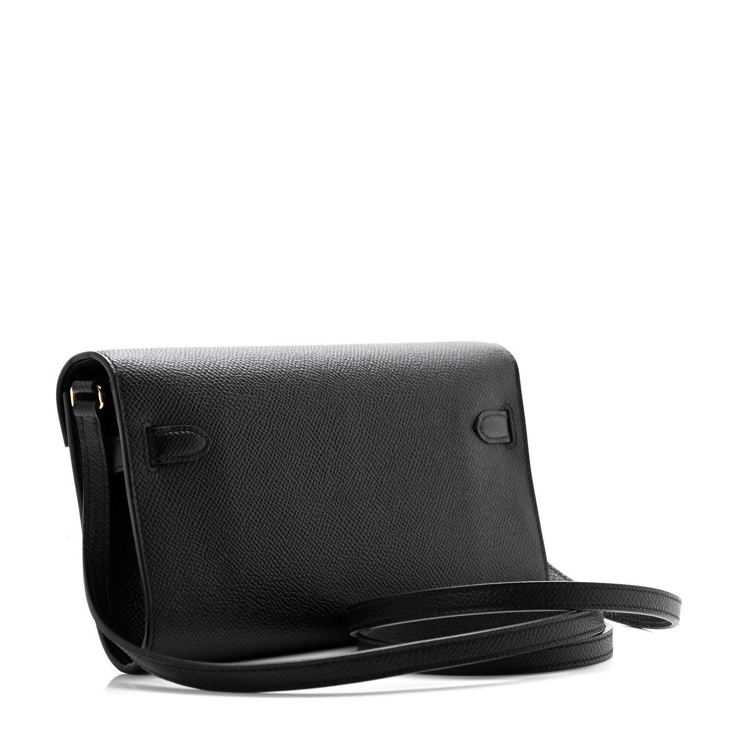 Hermes Epsom Kelly Wallet To Go Black 3 of 15