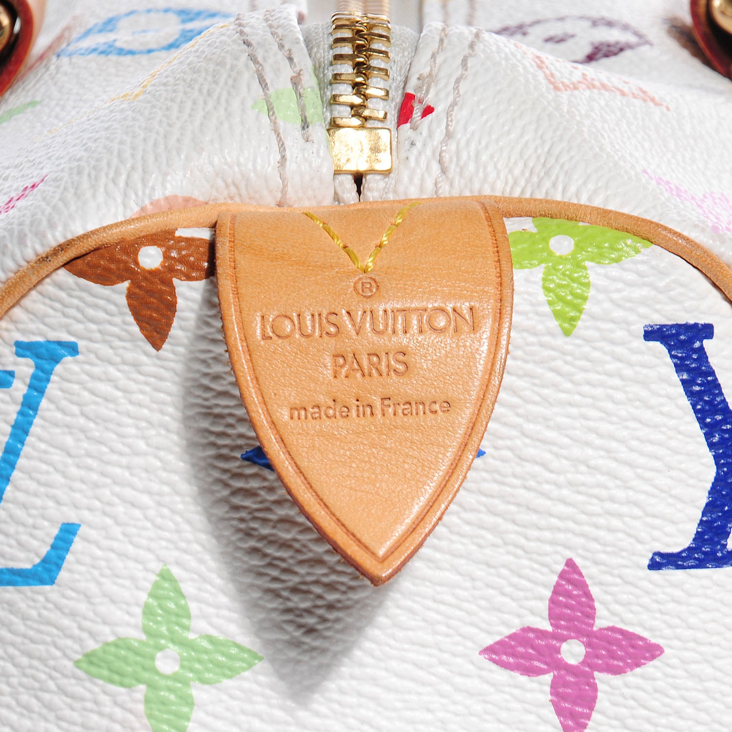 Louis Vuitton Monogram Multicolor Speedy 30 White 6 of 15