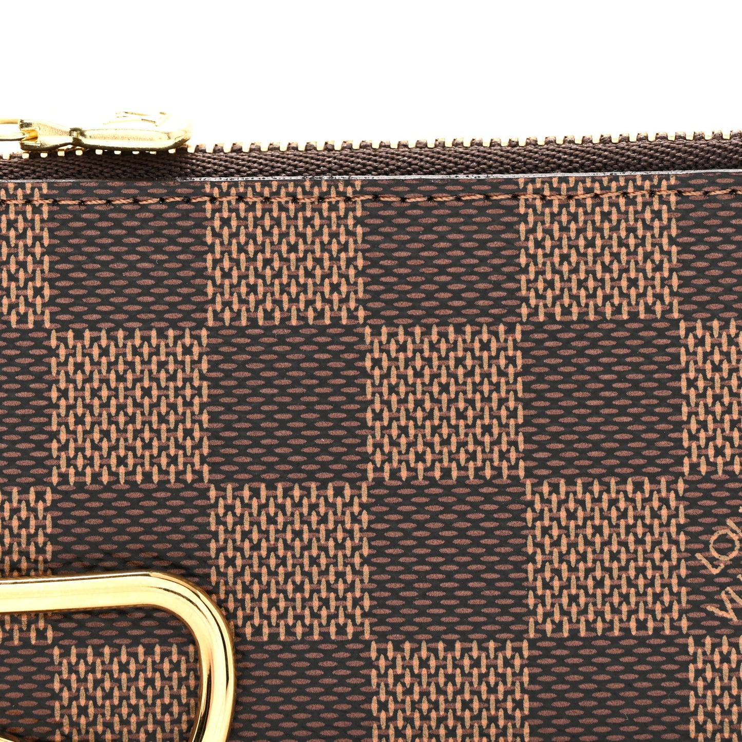 Damier Ebene Key Pouch
