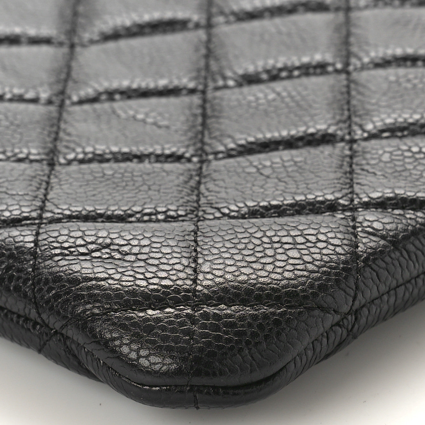 Chanel Caviar Quilted Medium Cosmetic Case Black 9 of 9
