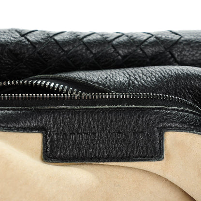 Bottega Veneta Cervo Deerskin Intrecciato Braided Hobo Nero Black 5 of 7