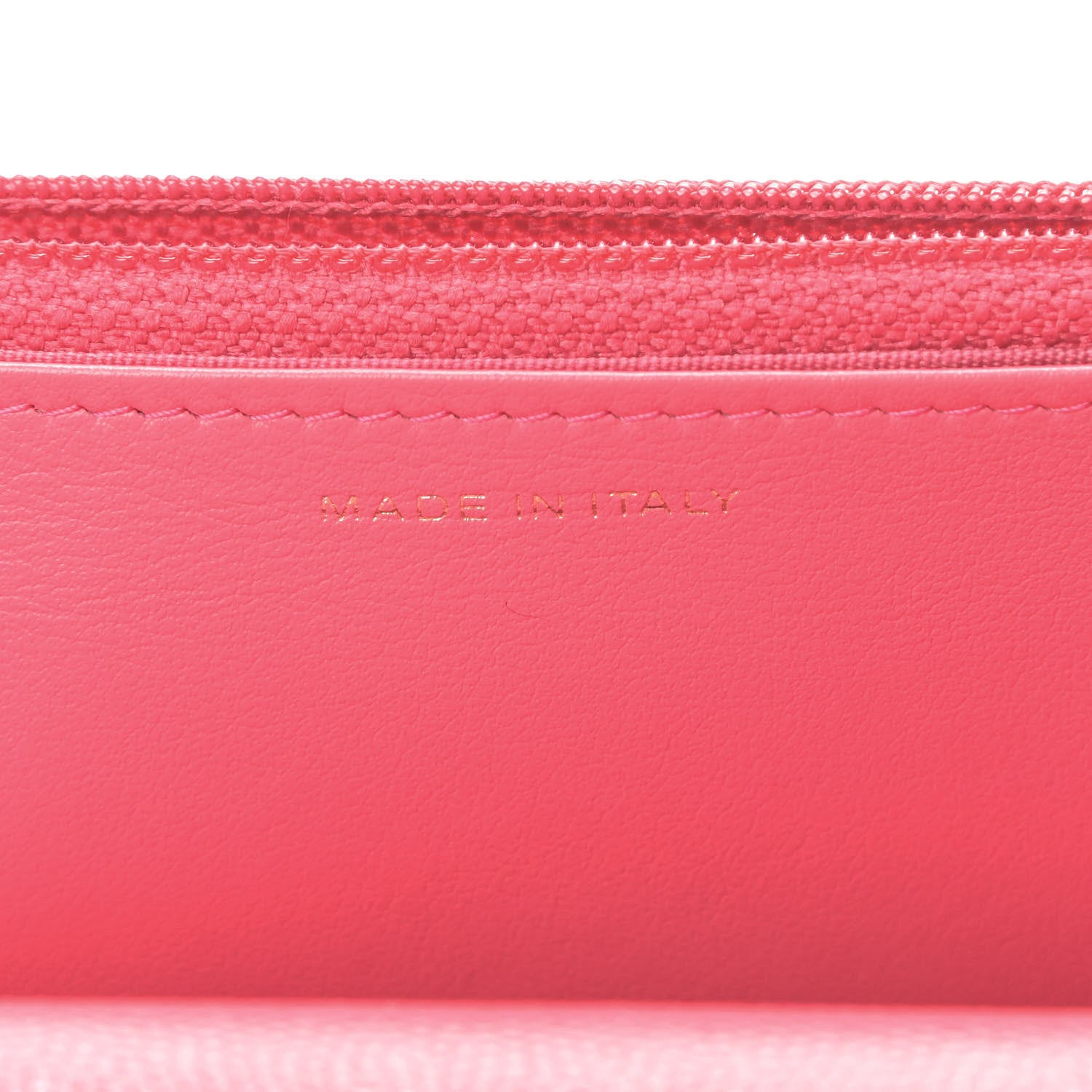 Chanel Caviar Quilted French New Wave Chain CC Wallet On Chain WOC Pink 16 of 27