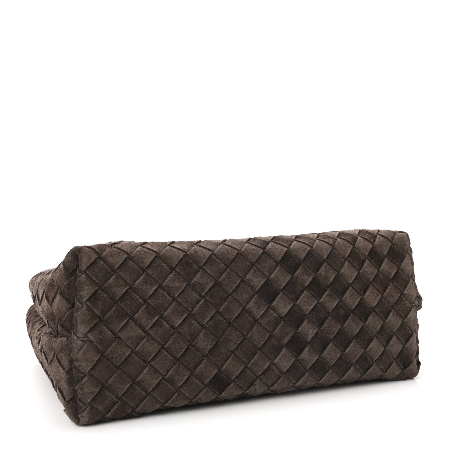 Bottega Veneta Suede Intrecciato Medium Andiamo Shoulder Bag Fondant 4 of 9