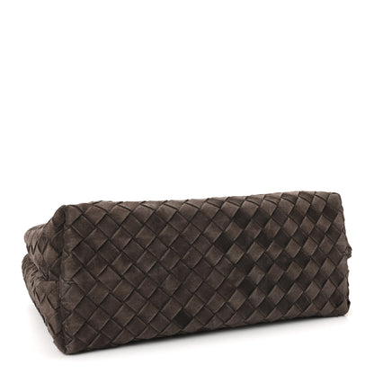 Bottega Veneta Suede Intrecciato Medium Andiamo Shoulder Bag Fondant 4 of 9