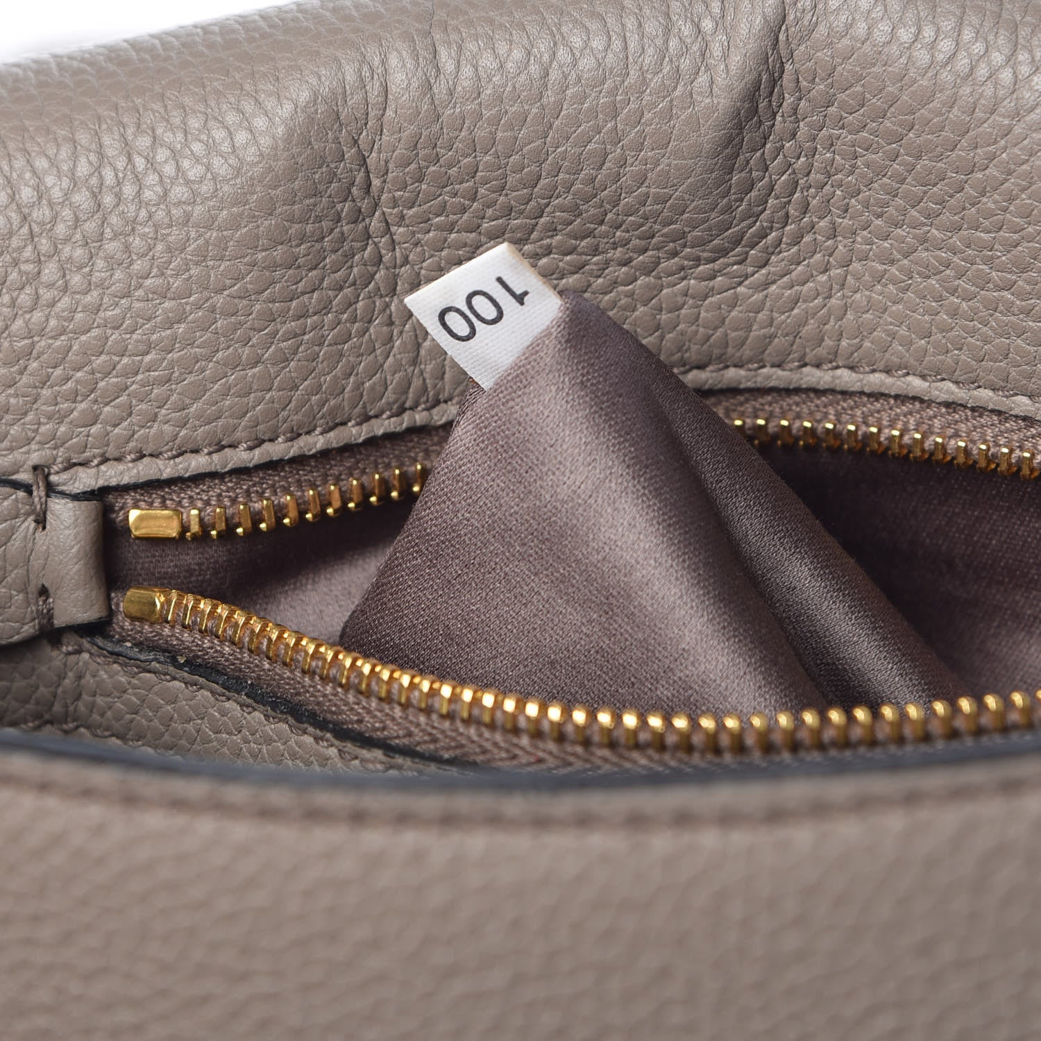Miu Miu Vitello Phenix Madras Shoulder Bag Argilla 8 of 12