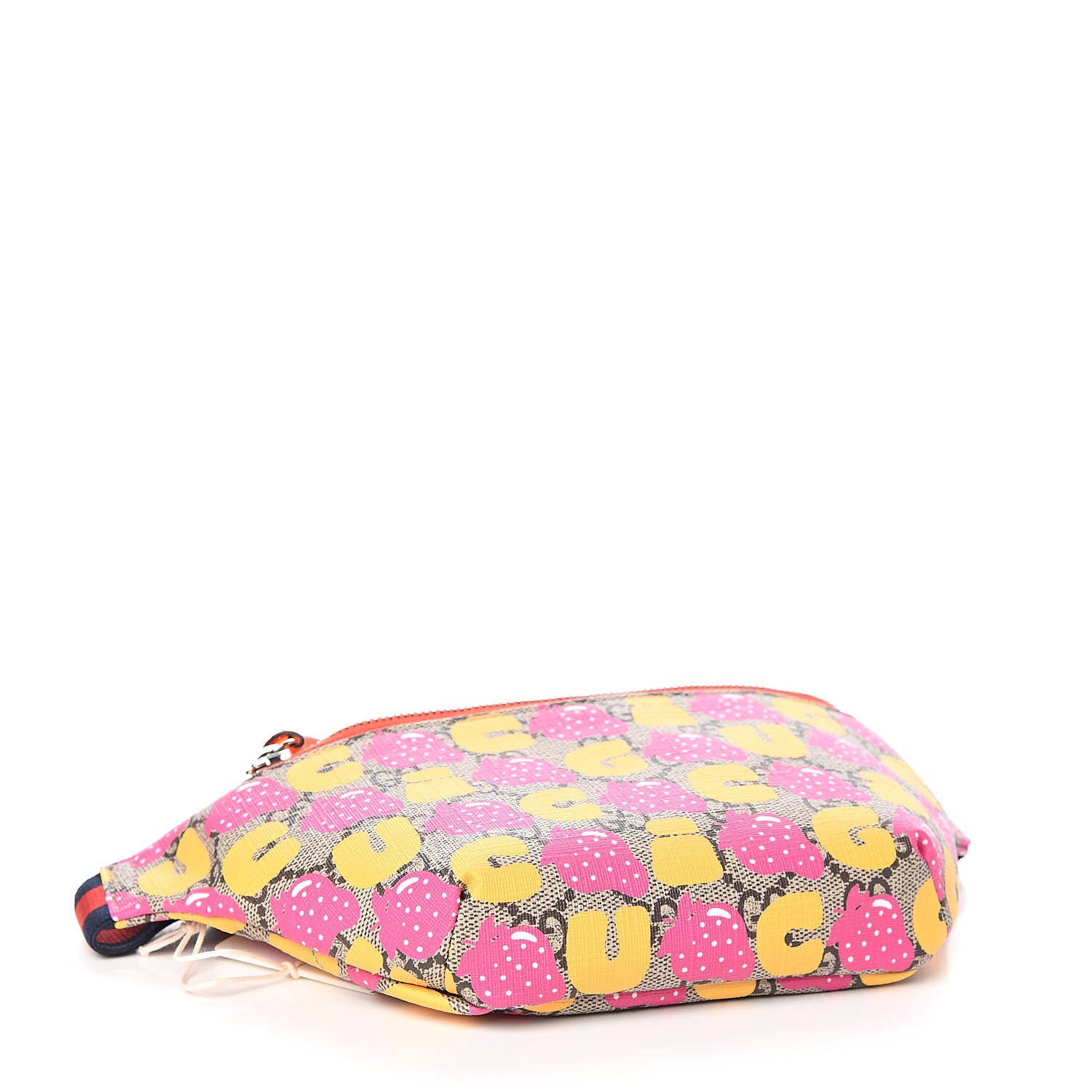 Gucci GG Supreme Monogram Childrens Strawberry Print Belt Bag Multicolor 4 of 10