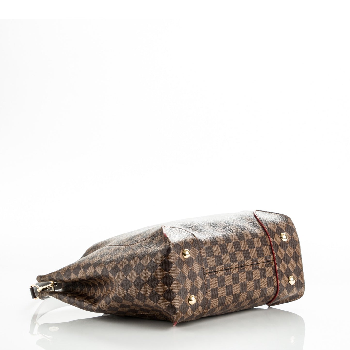 Damier Ebene Caissa Hobo Cherry
