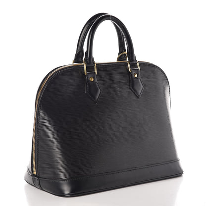 Louis Vuitton Epi Alma PM Black 3 of 6