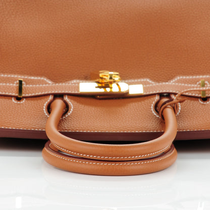 Hermes Togo Birkin 30 Gold 16 of 23