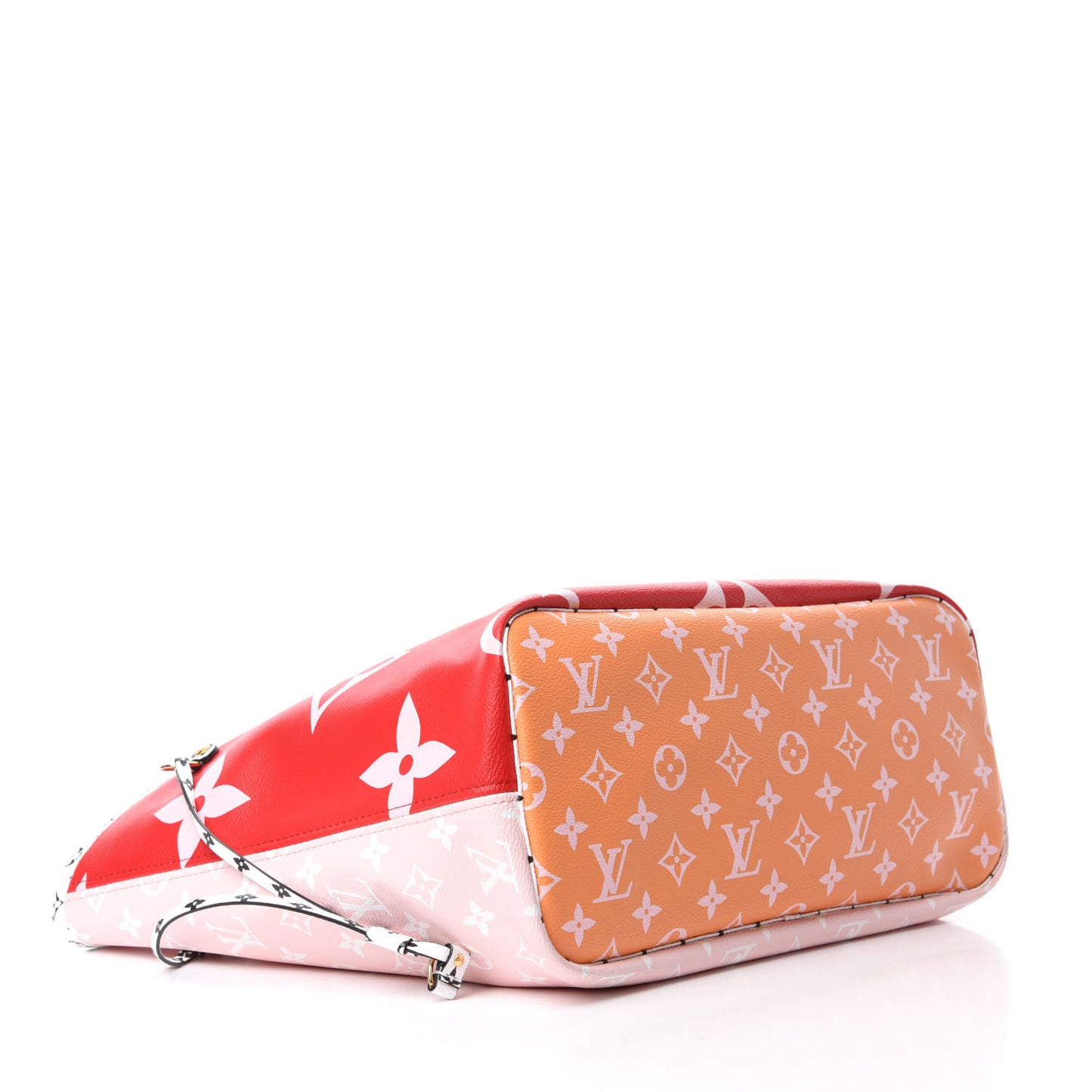 Monogram Giant Neverfull MM Rouge