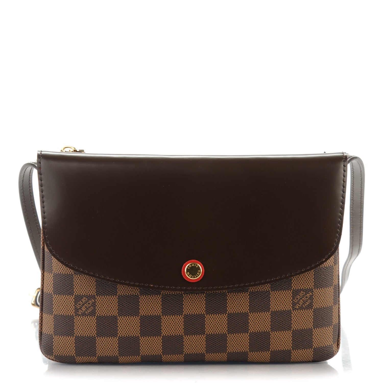 Louis Vuitton Damier Ebene Twice Cherry 1 of 8