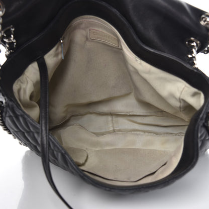 Chanel Washed Lambskin Quilted Maxi Chain Around Flap Black 5 of 16