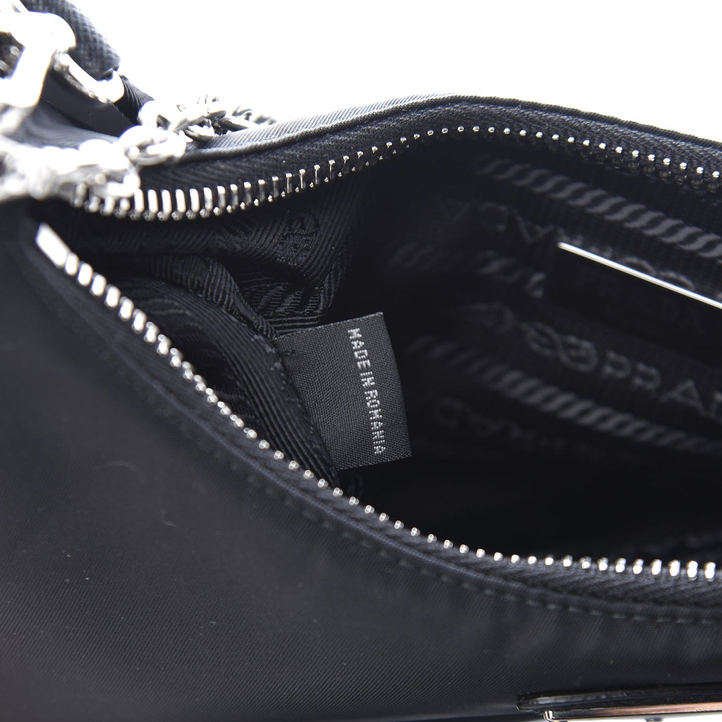 Nylon Re-Edition 2005 Shoulder Bag Black