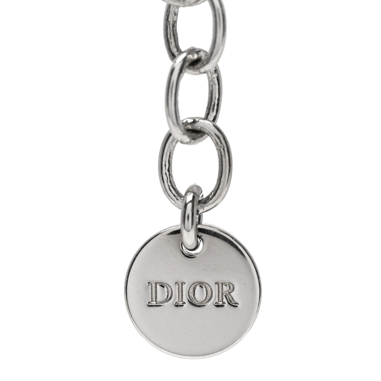 Metal Crystal Dio(r)evolution Bracelet Silver