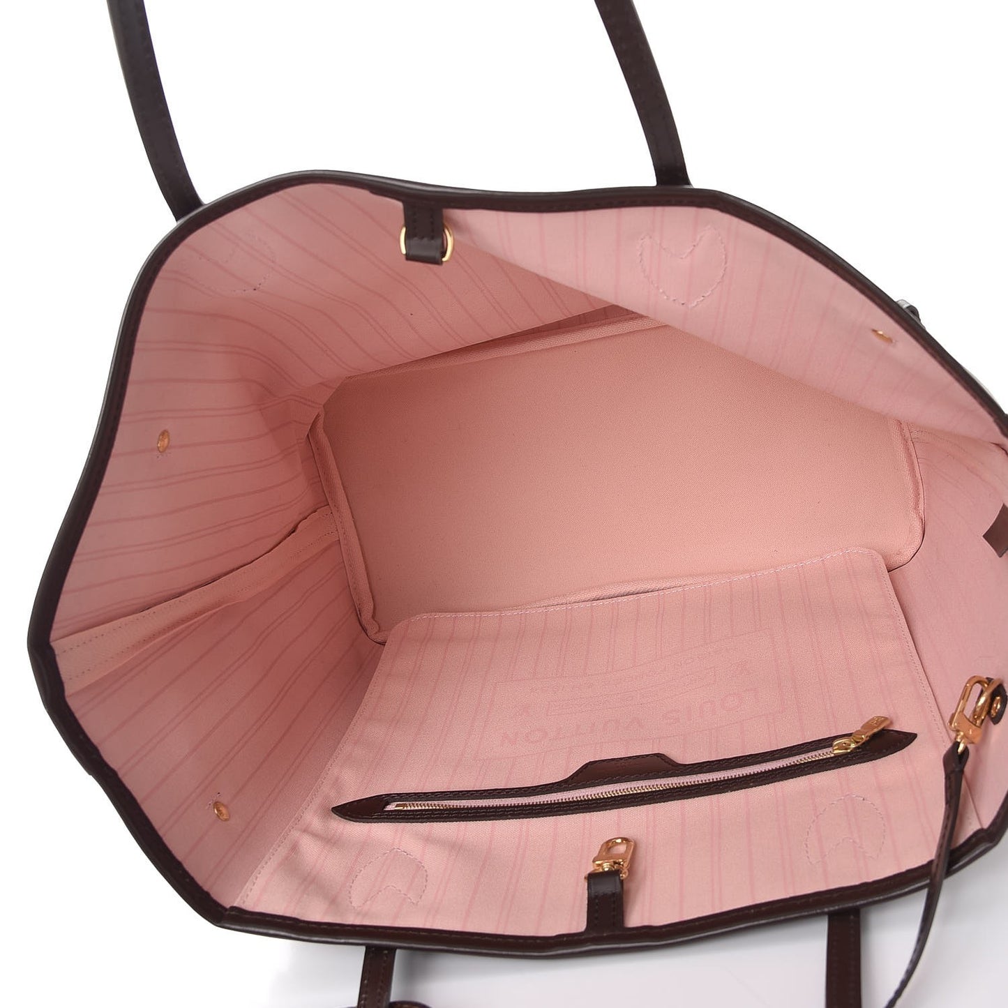 Damier Ebene Neo Neverfull MM Rose Ballerine