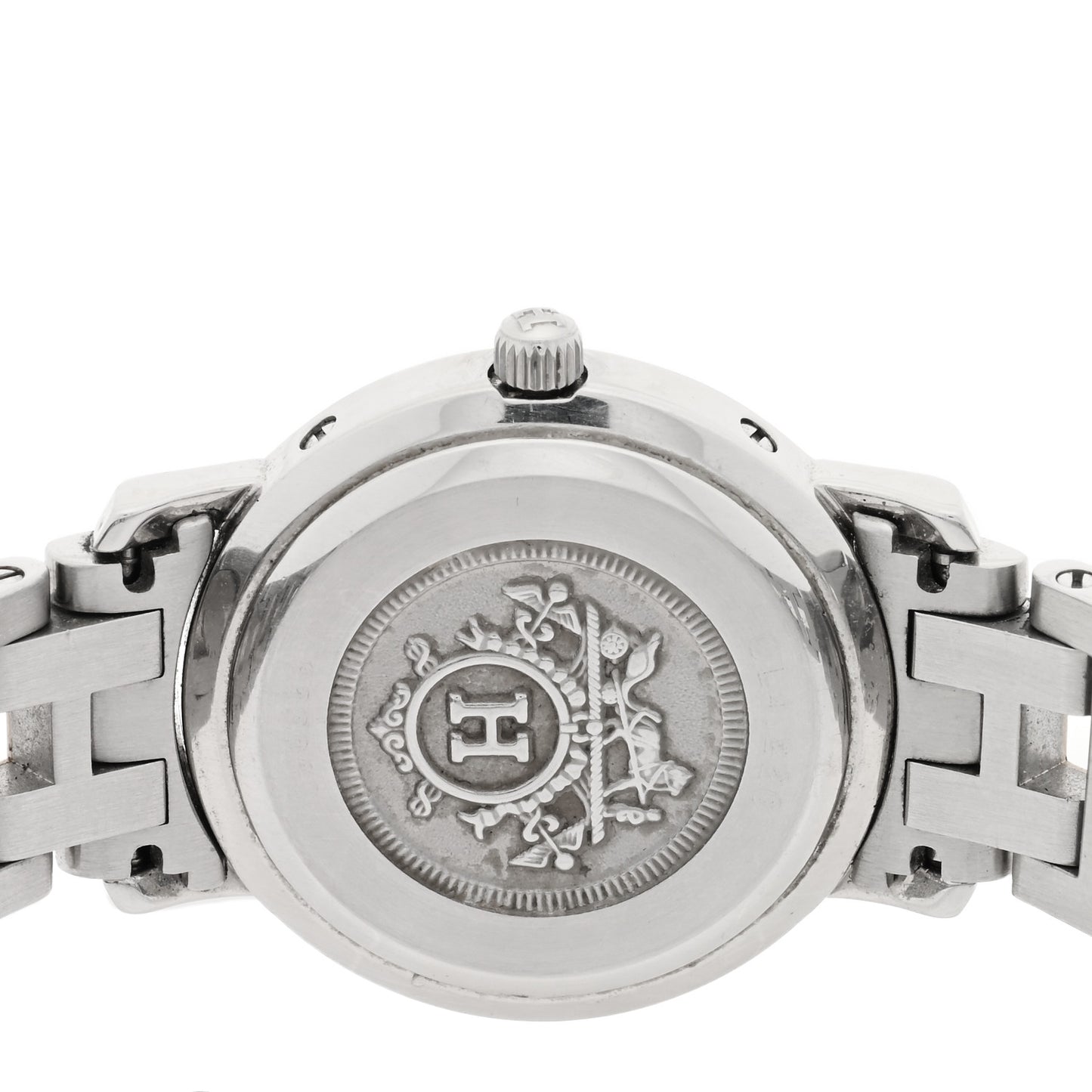 Stainless Steel 24mm Clipper Quartz Watch Gold