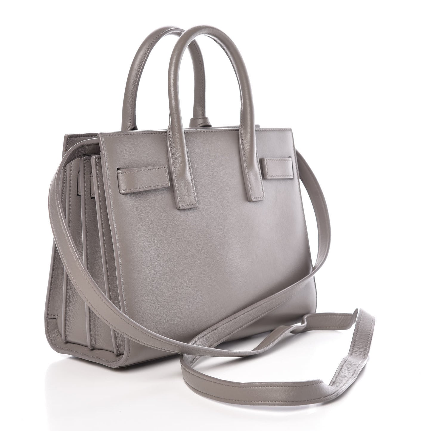 Calfskin Nano Sac De Jour Fog