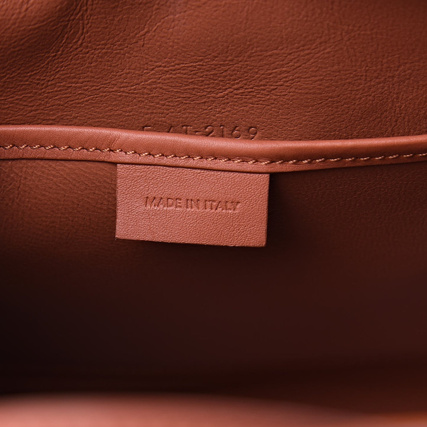 Smooth Calfskin Nano Luggage Terracotta