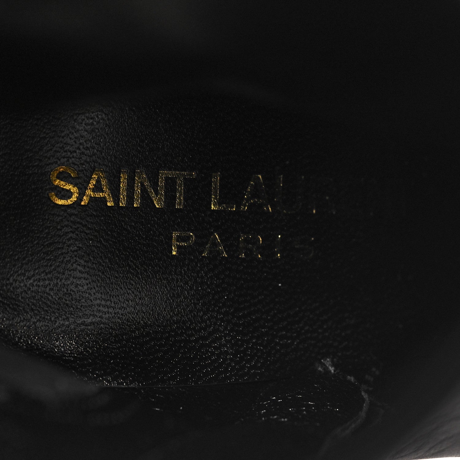 Saint Laurent Nappa Vendome Loulou Ankle Zip Boot 35.5 Black 9 of 9
