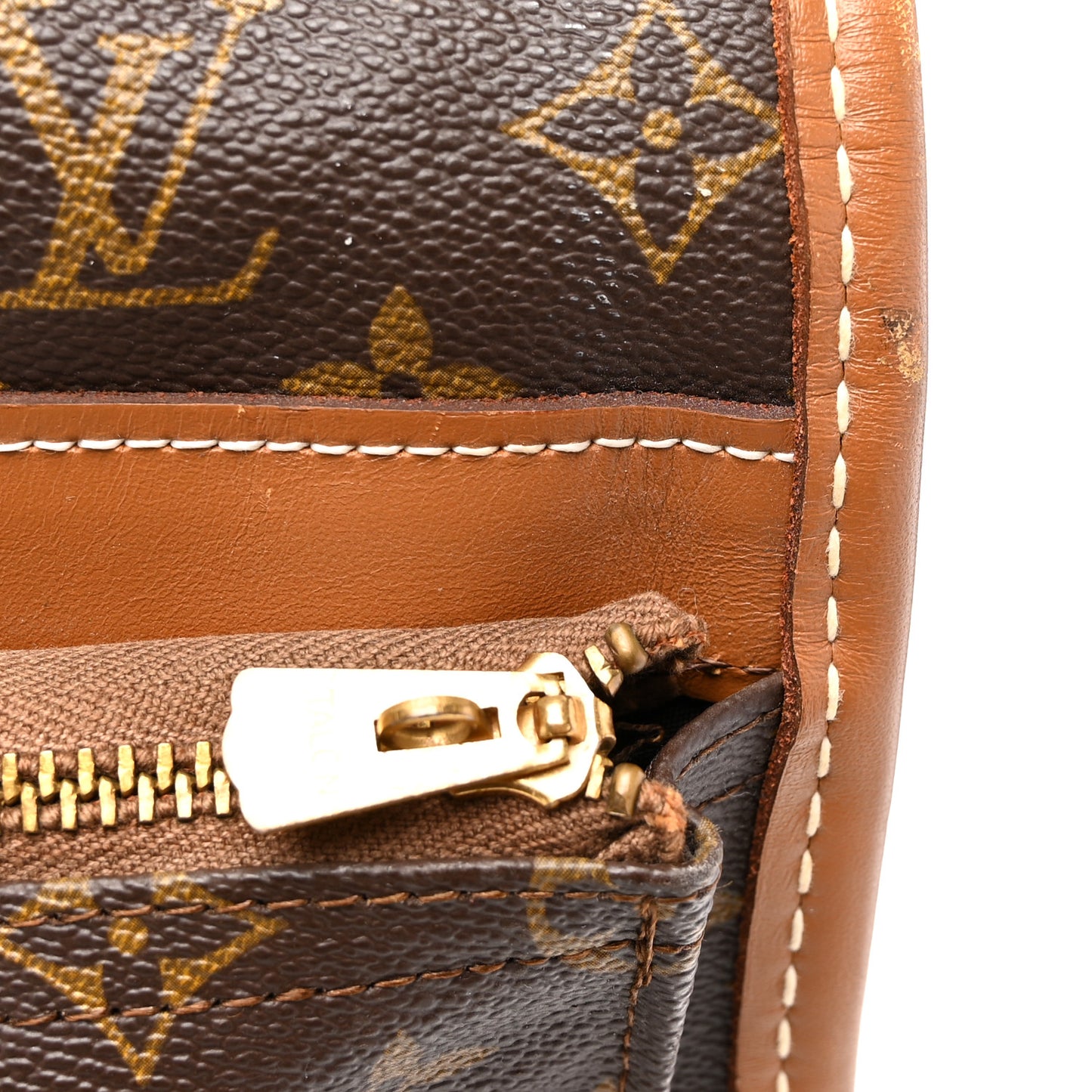 French Company Monogram Garment Bag