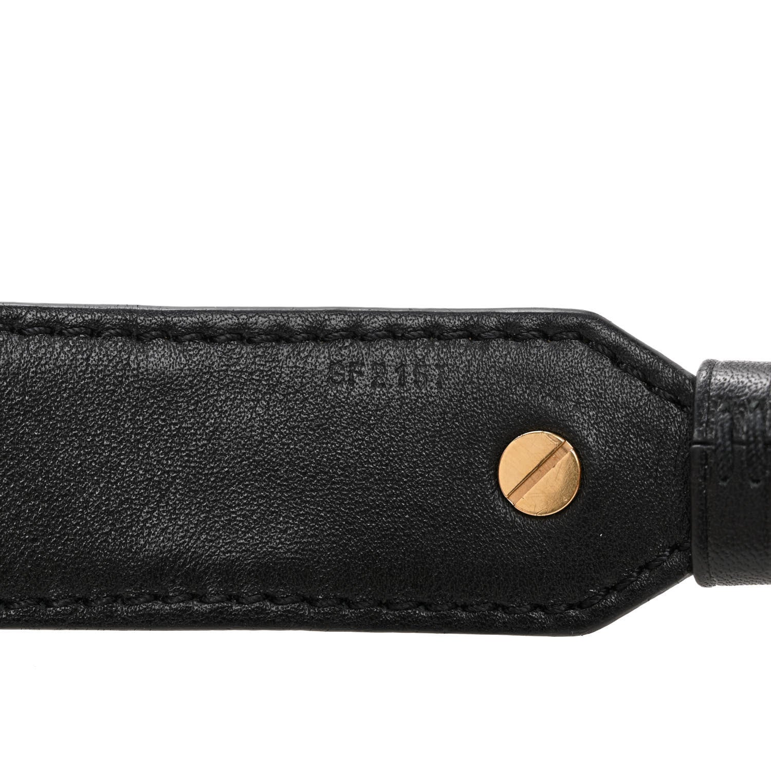 Louis Vuitton Reverse Monogram Bandouliere Shoulder Strap XL Black 4 of 6